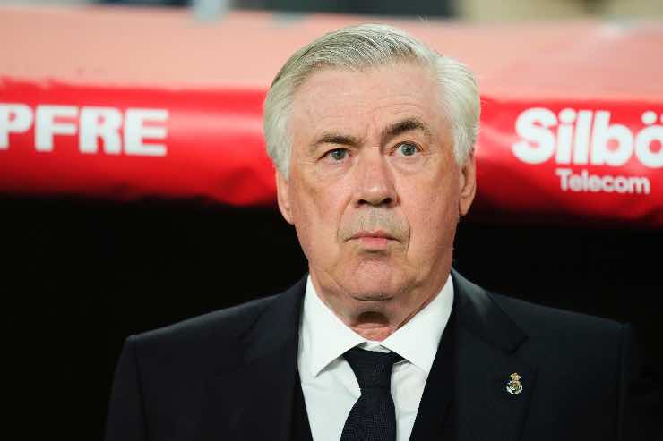 Carlo Ancelotti, attuale tecnico del Real Madrid