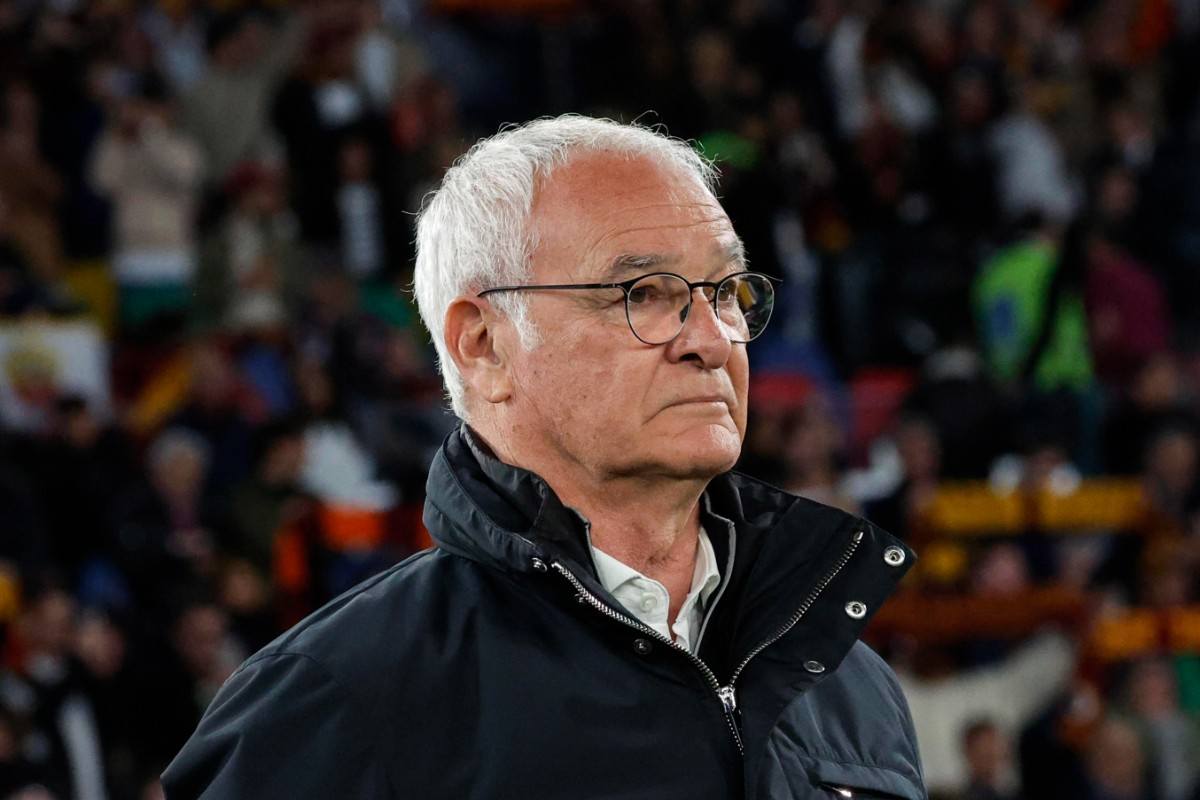 Claudio Ranieri allo Stadio Olimpico