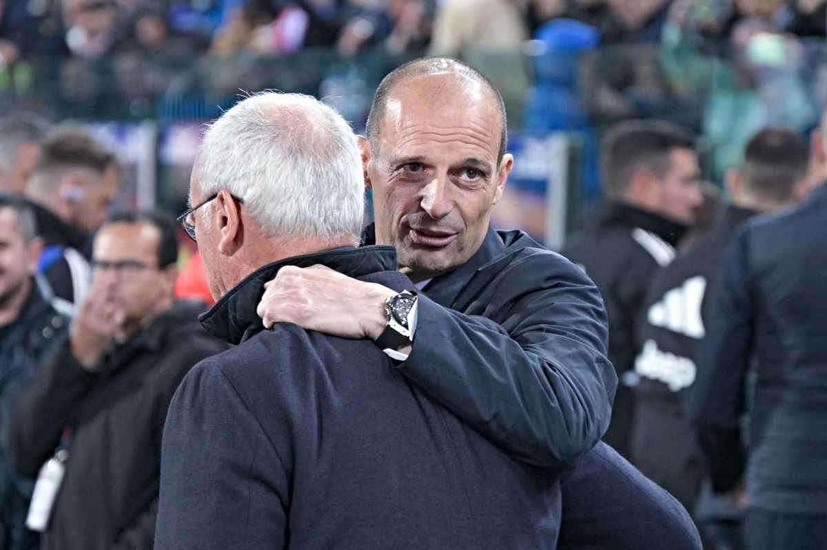 Massimiliano Allegri e Claudio Ranieri