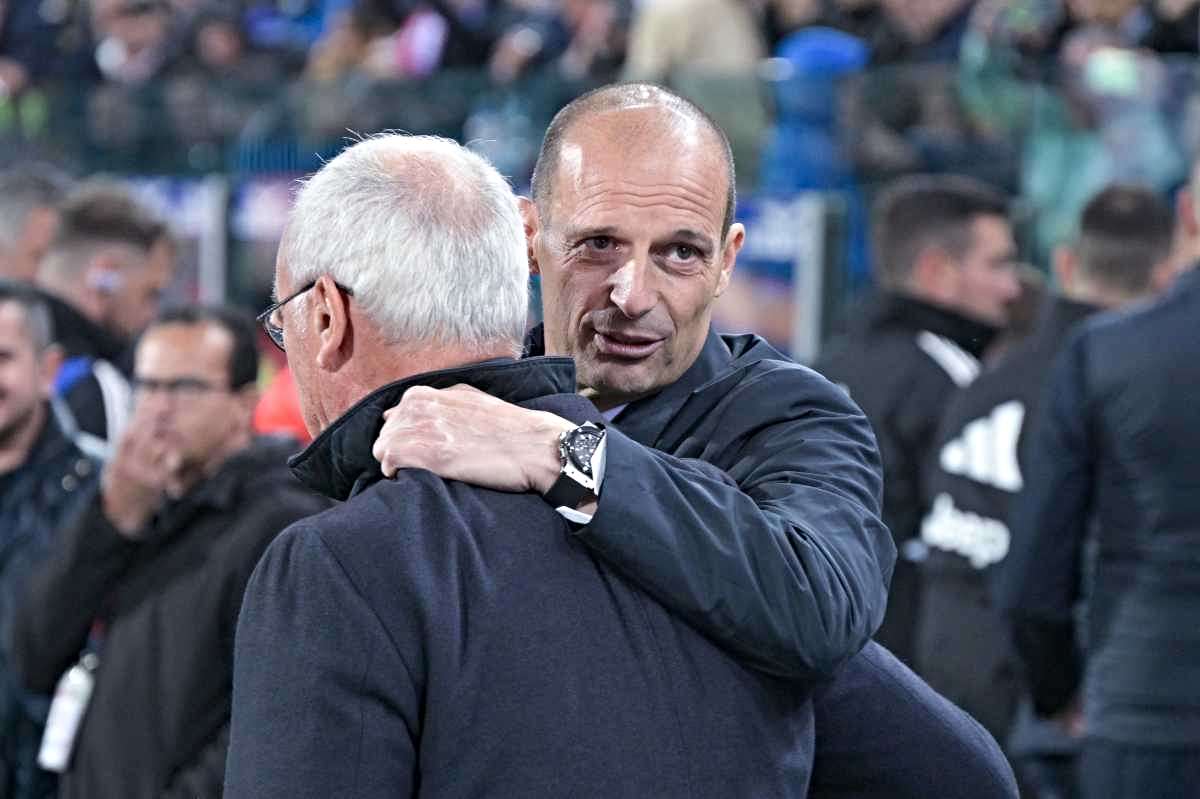 Massimiliano Allegri e Claudio Ranieri 