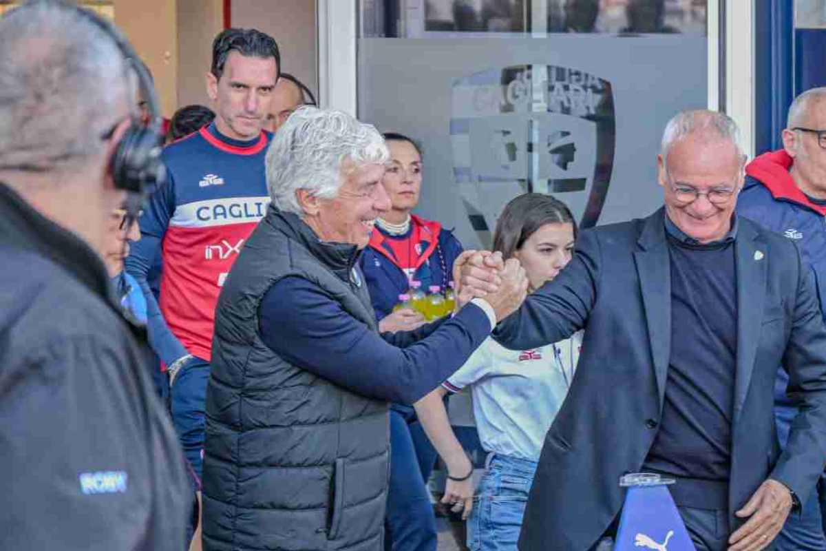 Claudio Ranieri e Giampiero Gasperini, attuali allenatori di Roma e Atalanta