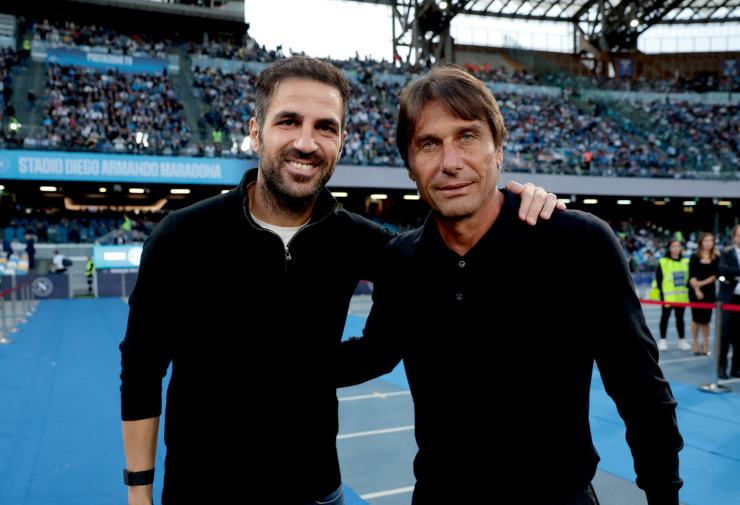 Fabregas e Conte insieme a Napoli