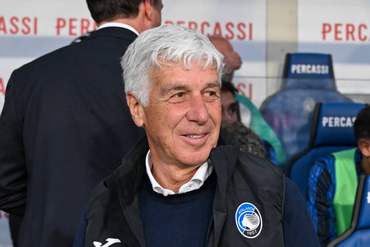 Gasperini sorride 