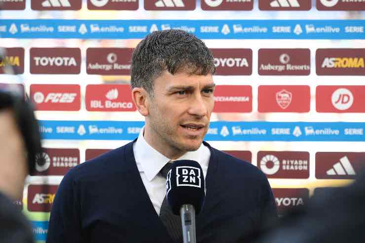 Ghisolfi ai microfoni di DAZN nel pre partita