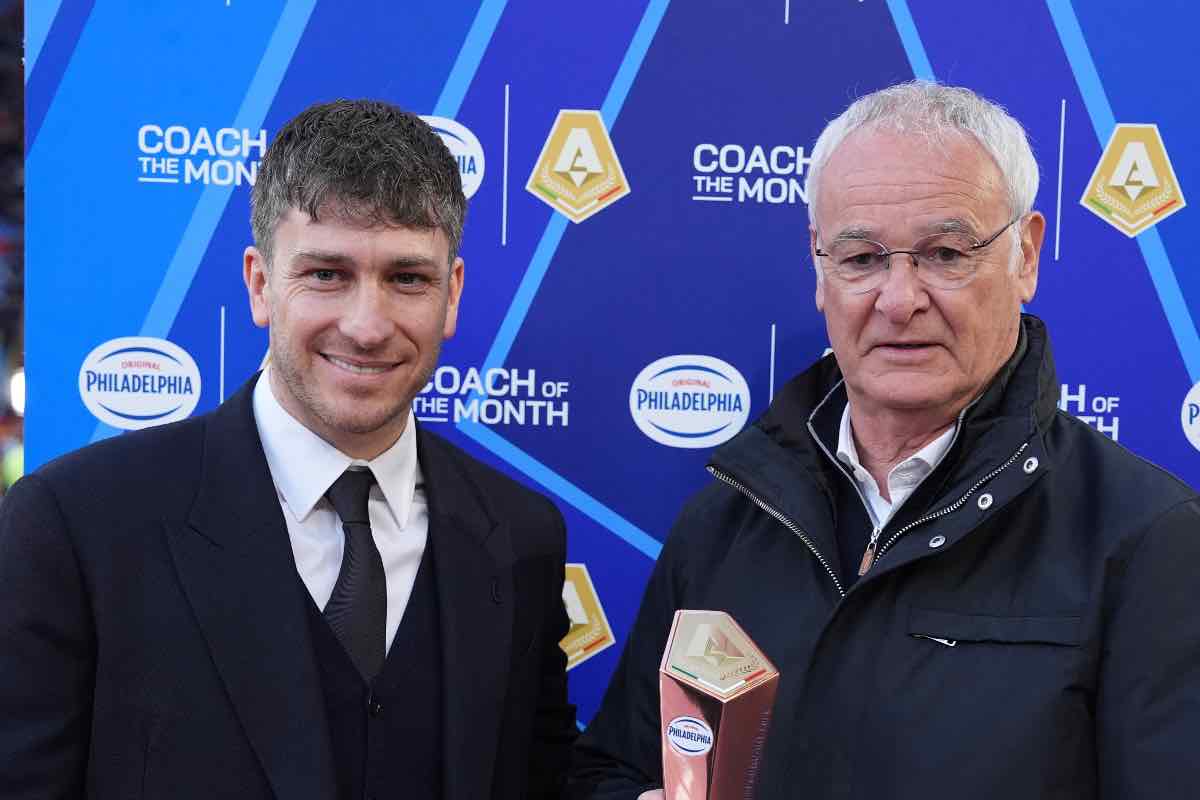 Ghisolfi premia Claudio Ranieri