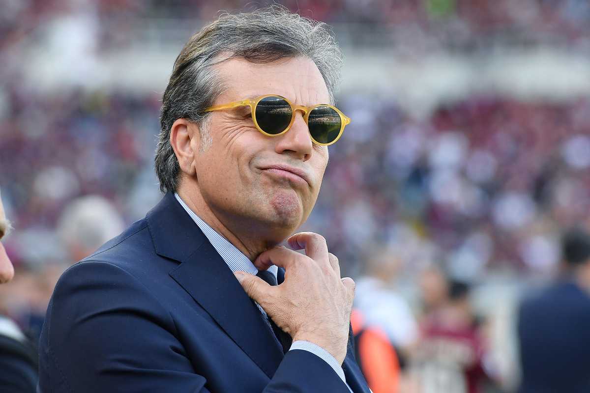 Giuntoli a bordo campo