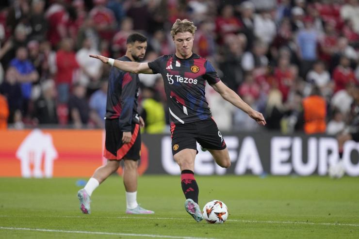 Hojlund dello United potrebbe tornare in Italia 