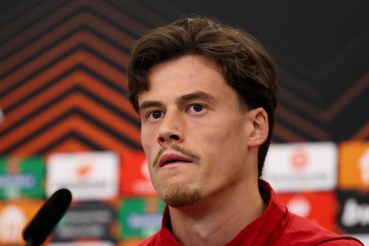 Mile Svilar in conferenza stampa