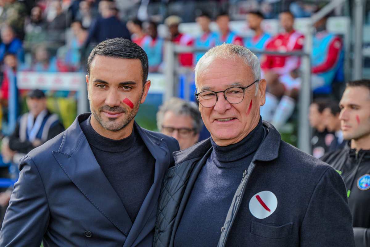 Palladino con Ranieri 