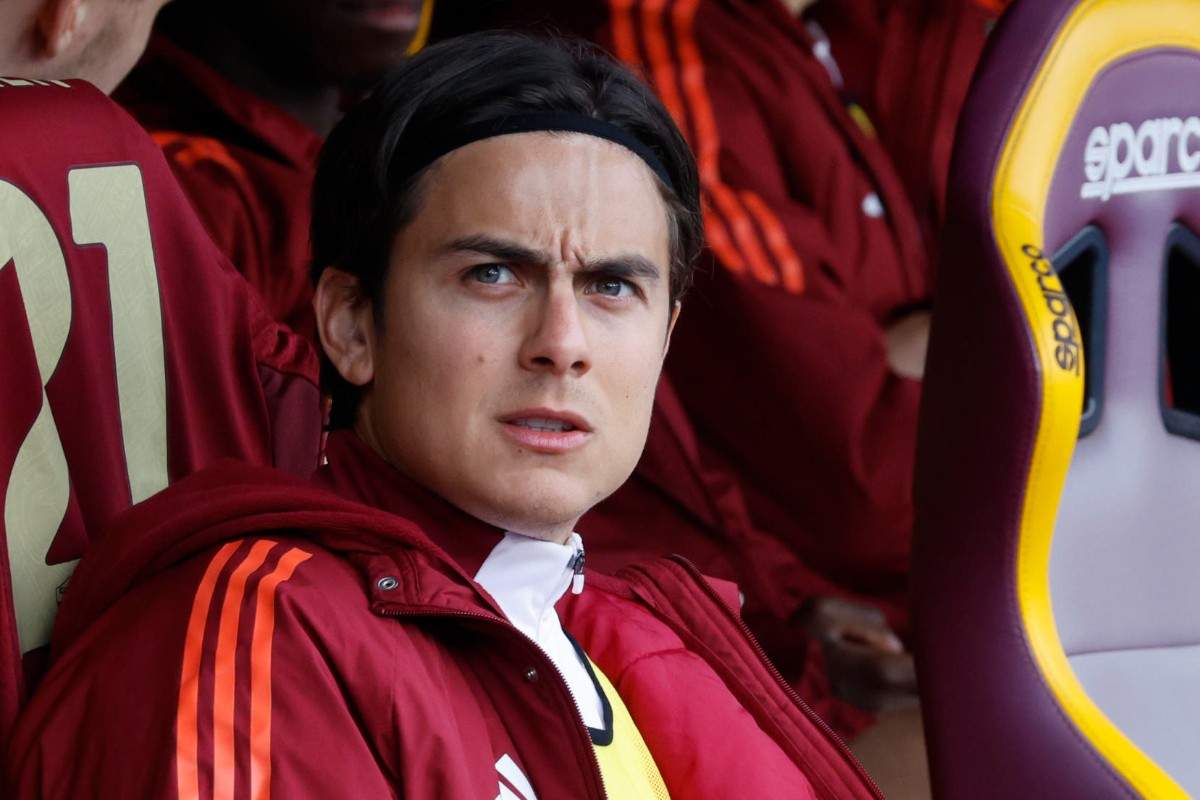 Paulo Dybala in panchina