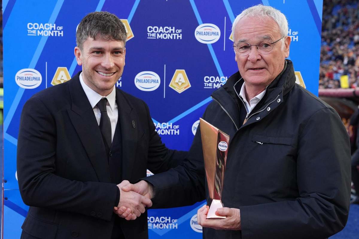 Ghisolfi premia Ranieri 