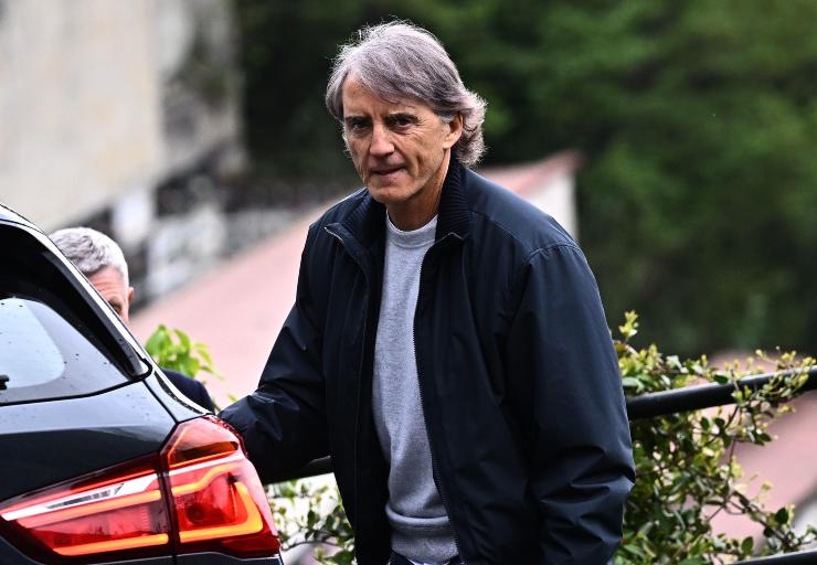 Roberto Mancini a Bogliasco