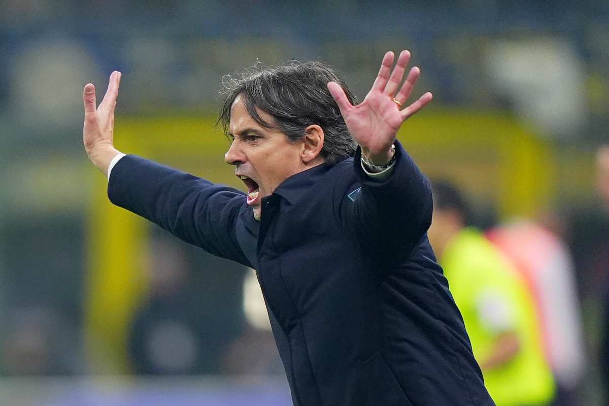 Simone Inzaghi, allenatore dell'Inter