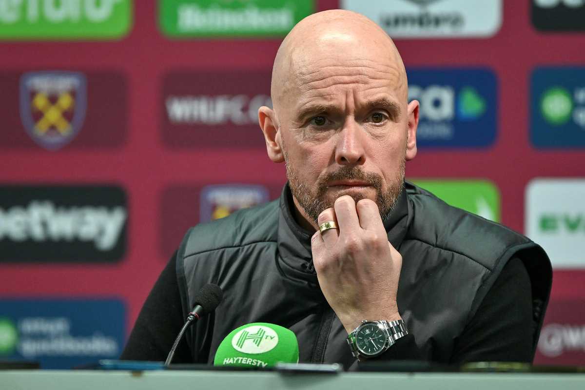 Ten Hag in conferenza stampa