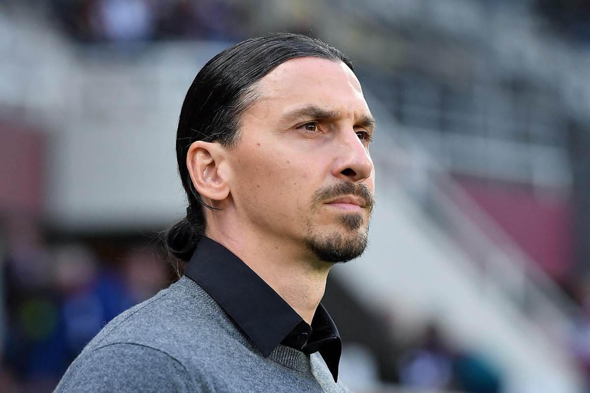 Zlatan Ibrahimovic di sasso