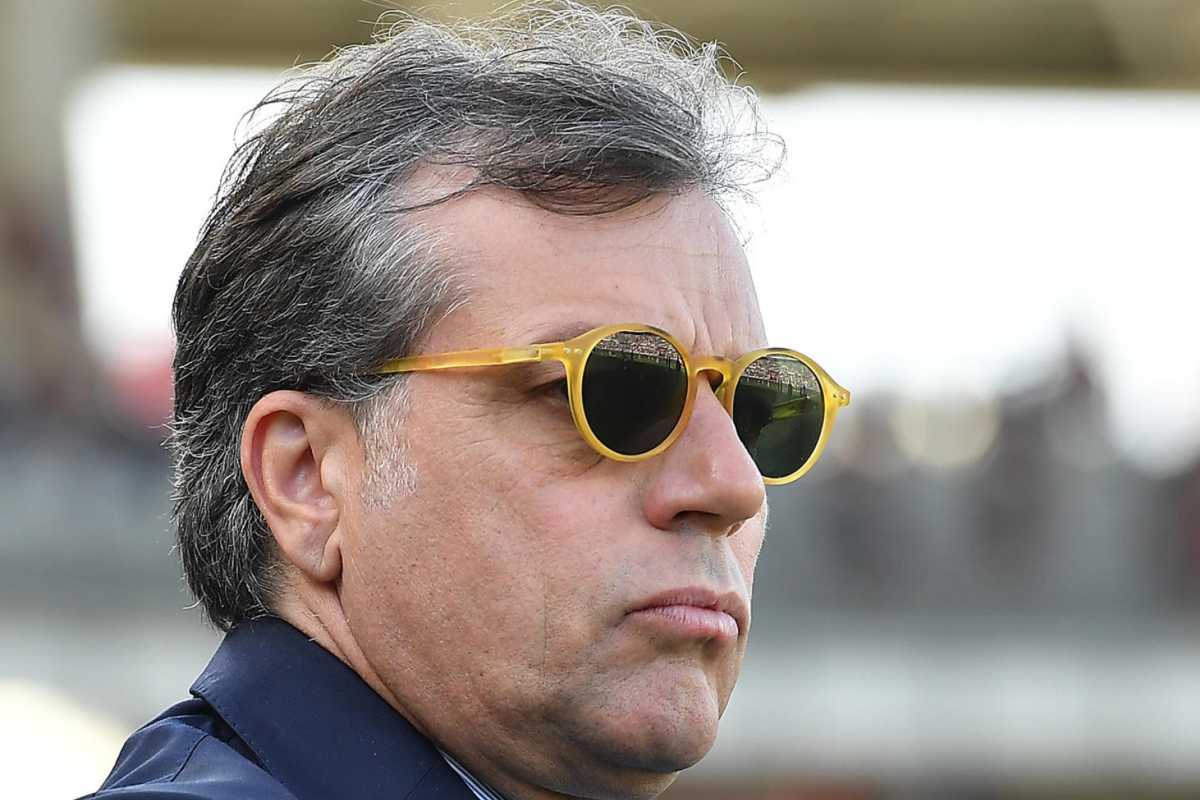 Il direttore tecnico della Juventus, Cristiano Giuntoli