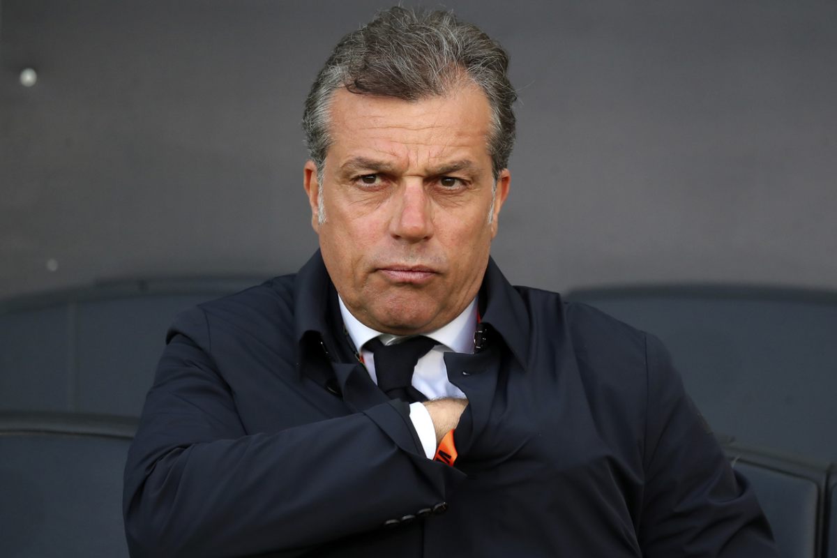 Il direttore tecnico della Juventus, Cristiano Giuntoli