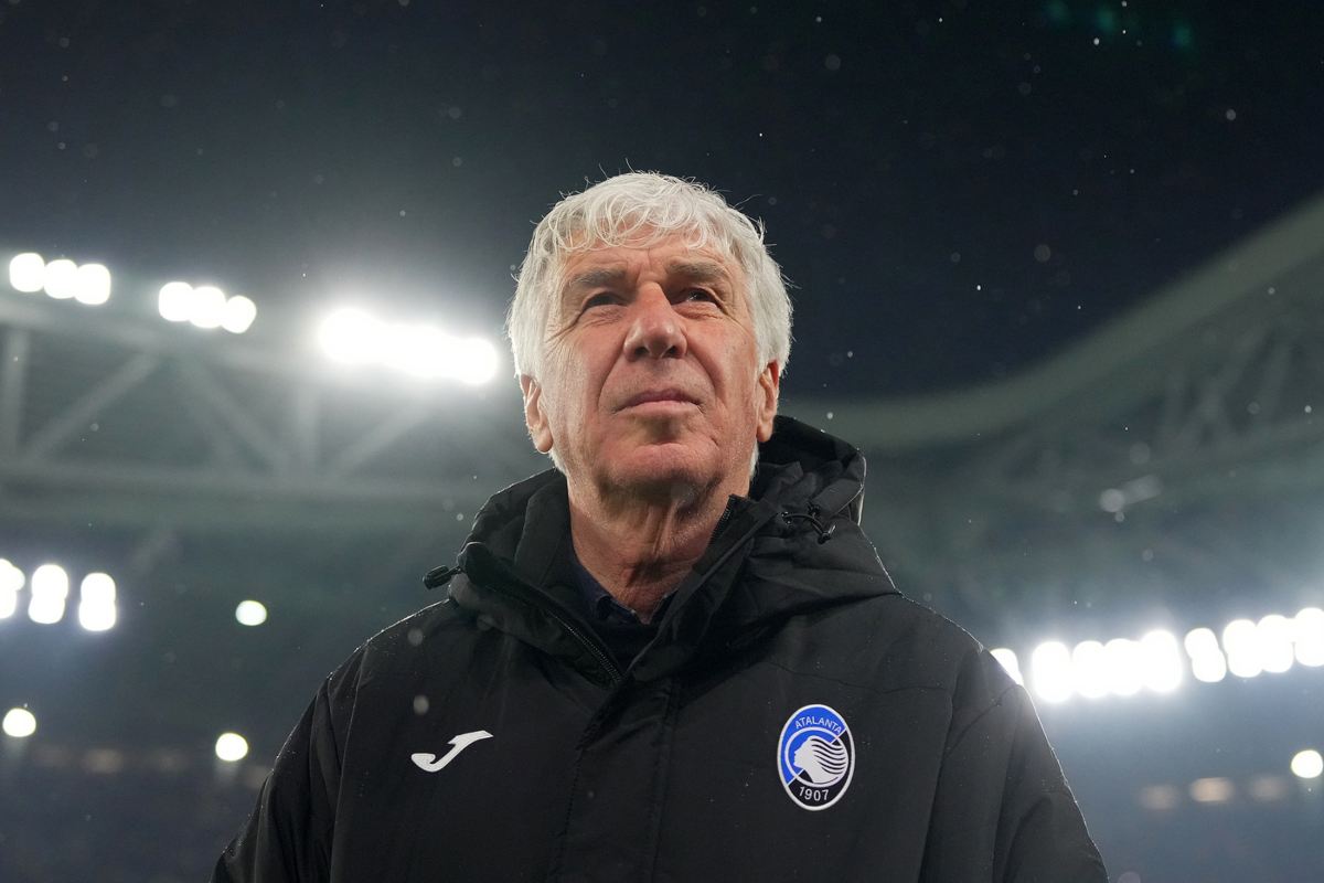Il tecnico dell'Atalanta, Gian Piero Gasperini