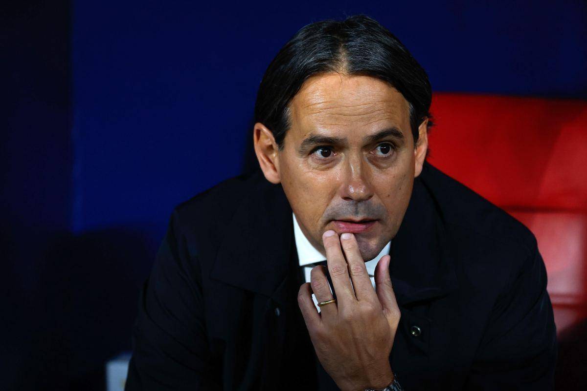 Simone Inzaghi in panchina