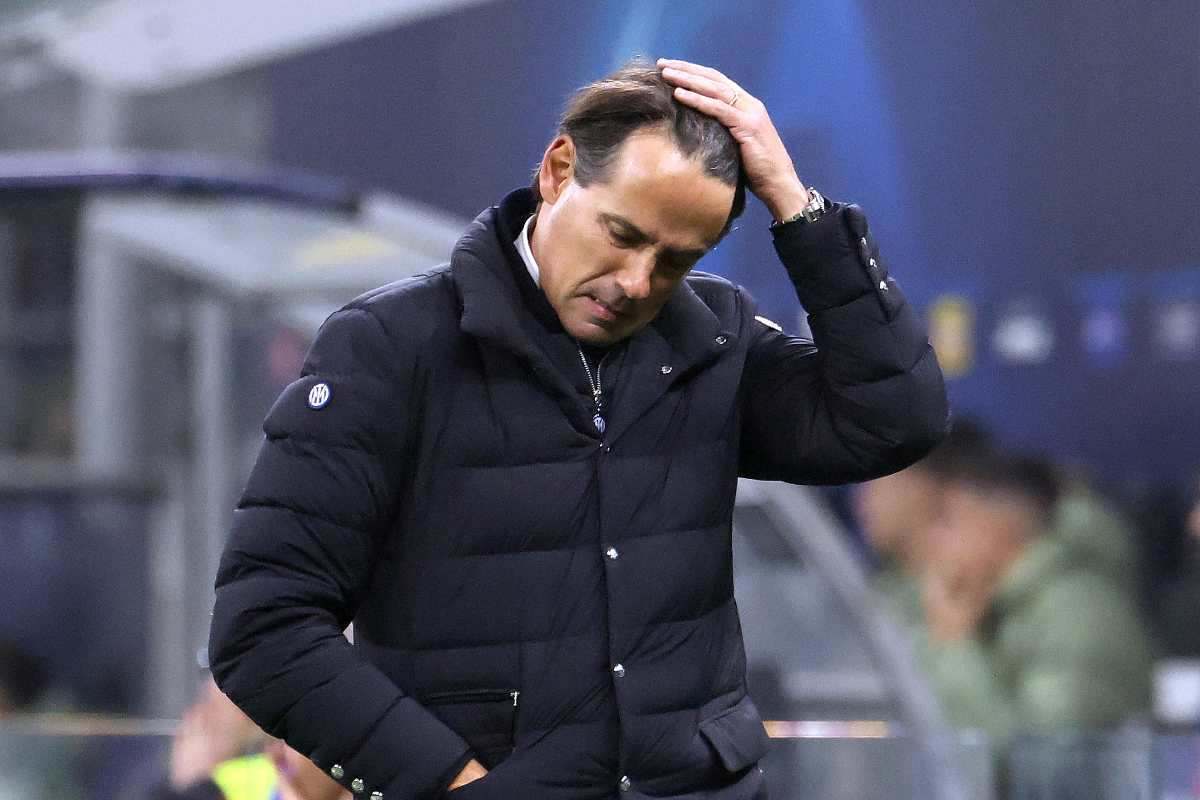 Simone Inzaghi preoccupato