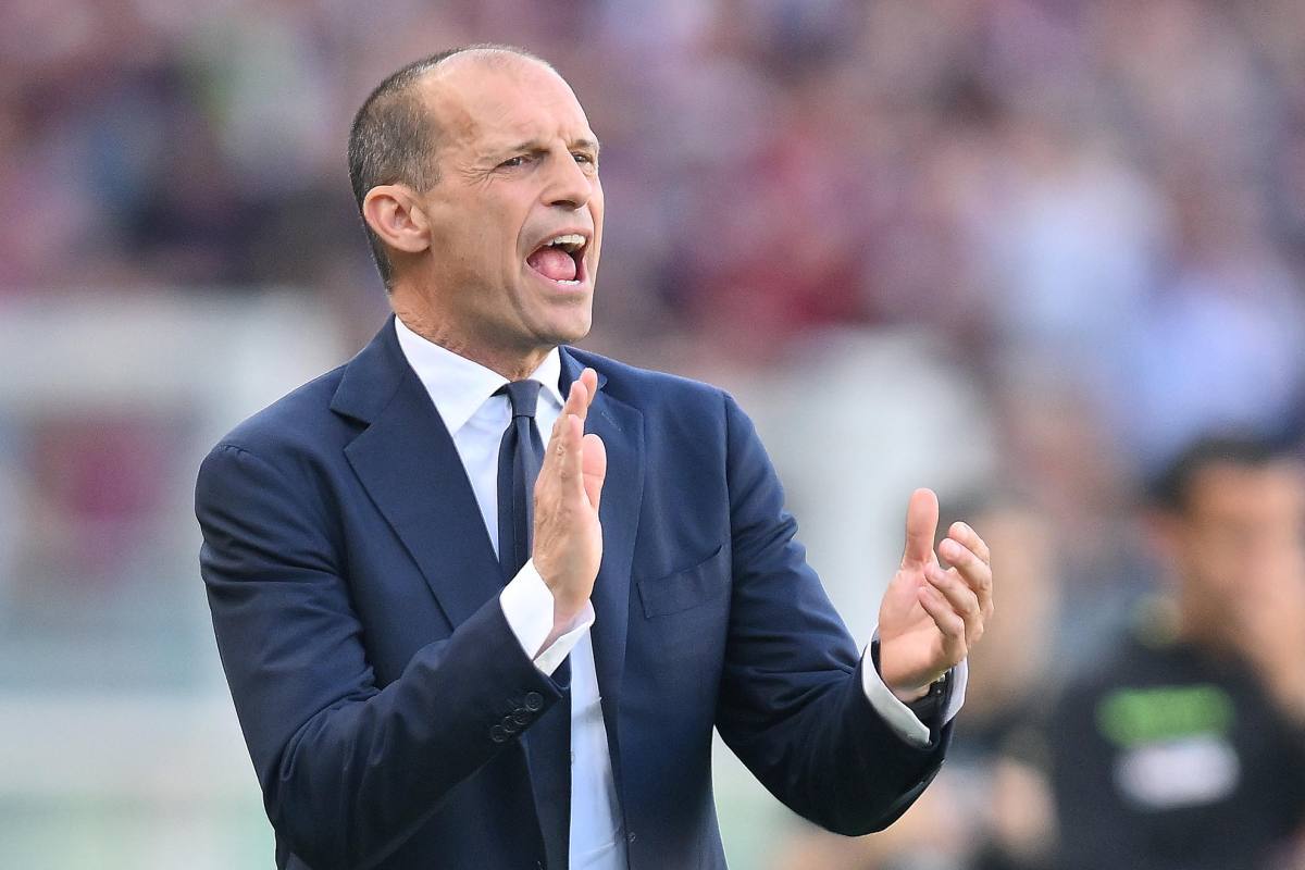 Allegri dà indicazioni 