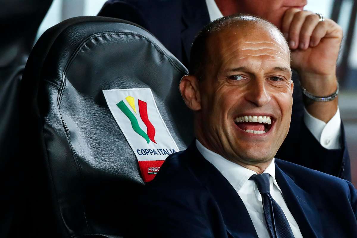Allegri sorride