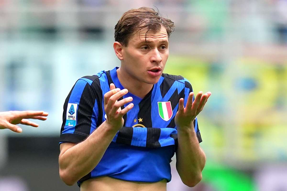 Barella in campo 