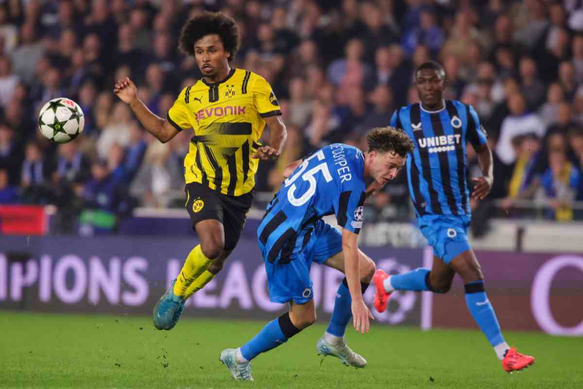 De Cuyper con la maglia del Bruges