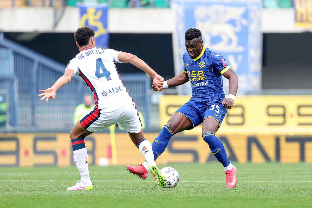 De Winter con la maglia del Genoa