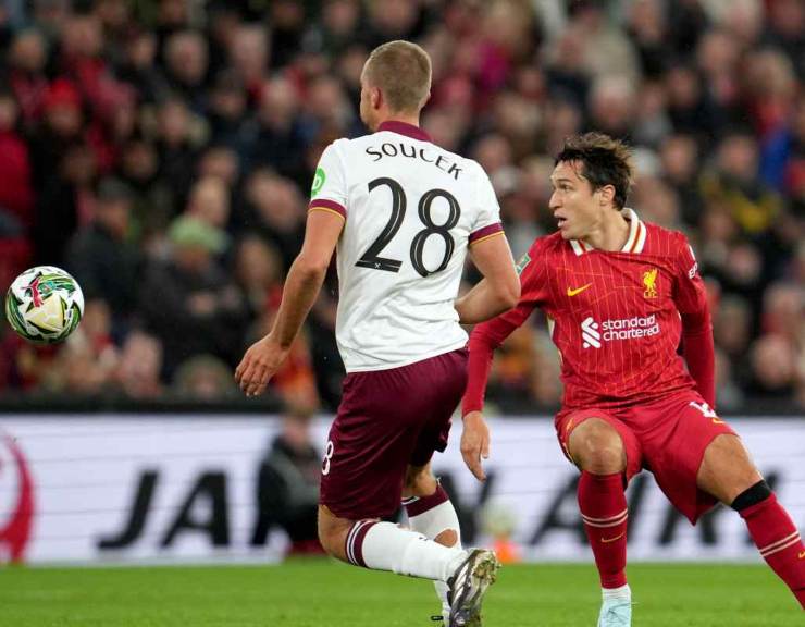 Federico Chiesa, esterno del Liverpool