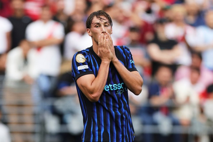 Francesco Pio Esposito, giovane attaccante dell'Inter