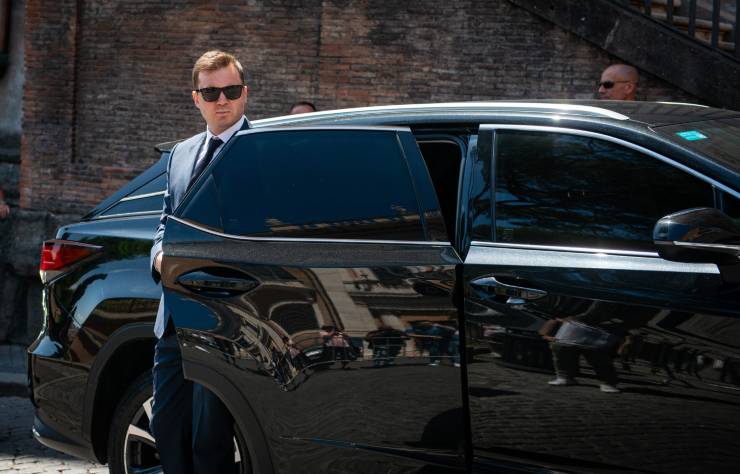 Ryan Friedkin al Campidoglio 