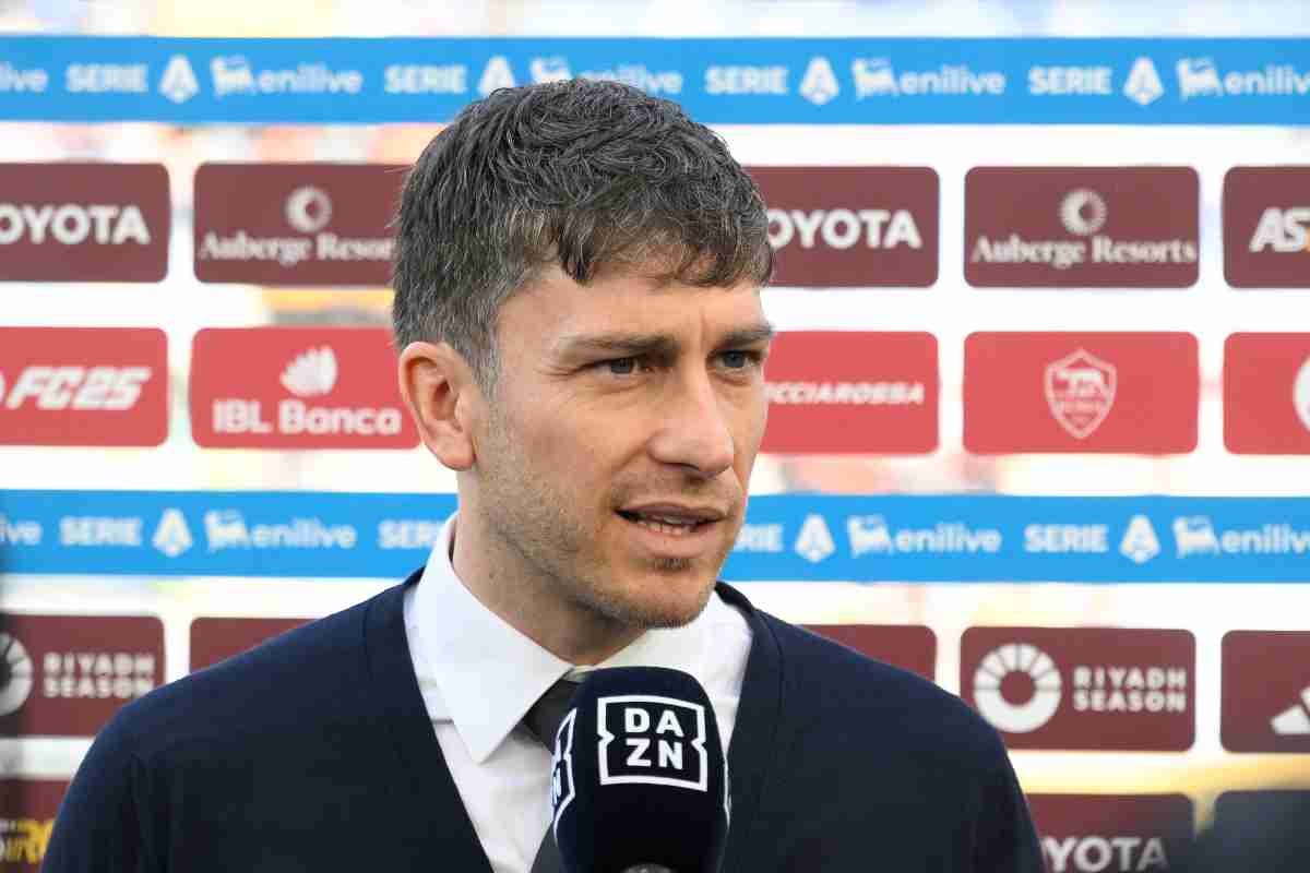 Ghisolfi intervistato ai microfoni di DAZN prima del match