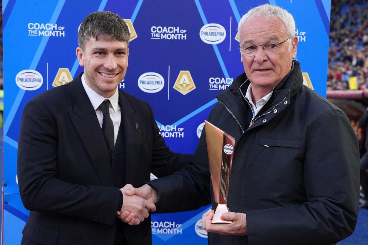 Ghsiolfi premia Ranieri 