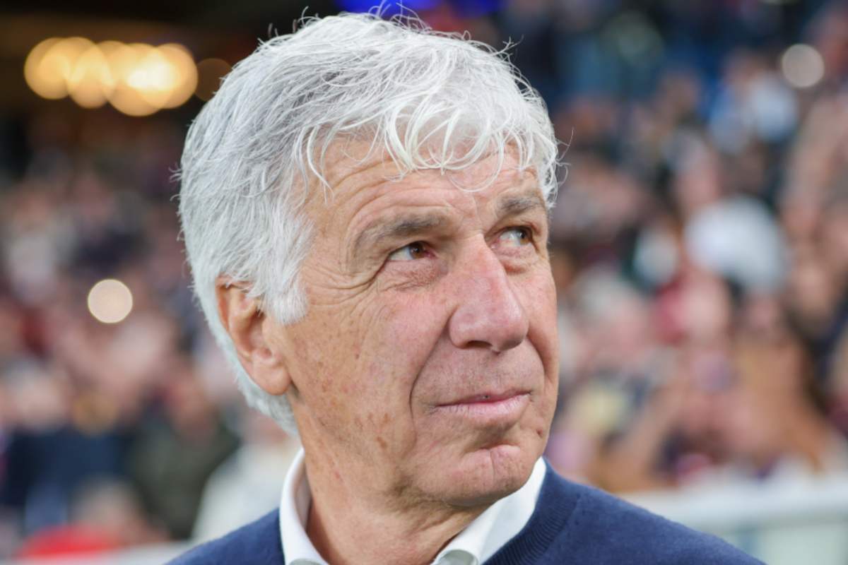 Giampiero Gasperini, nuovo allenatore della Roma, in primo piano
