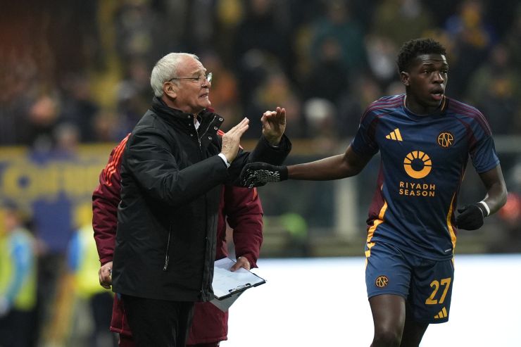 Gourna-Douath riceve indicazioni da Ranieri 