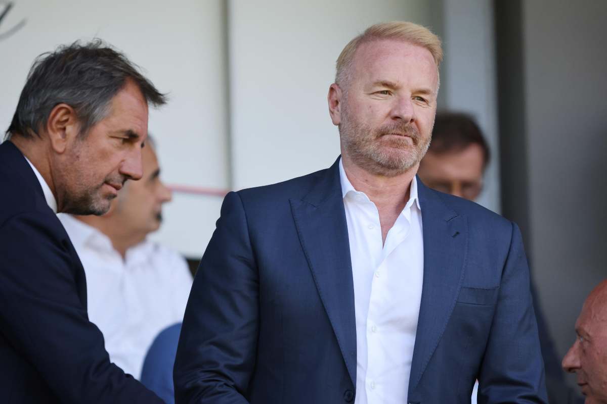 Igli Tare in tribuna