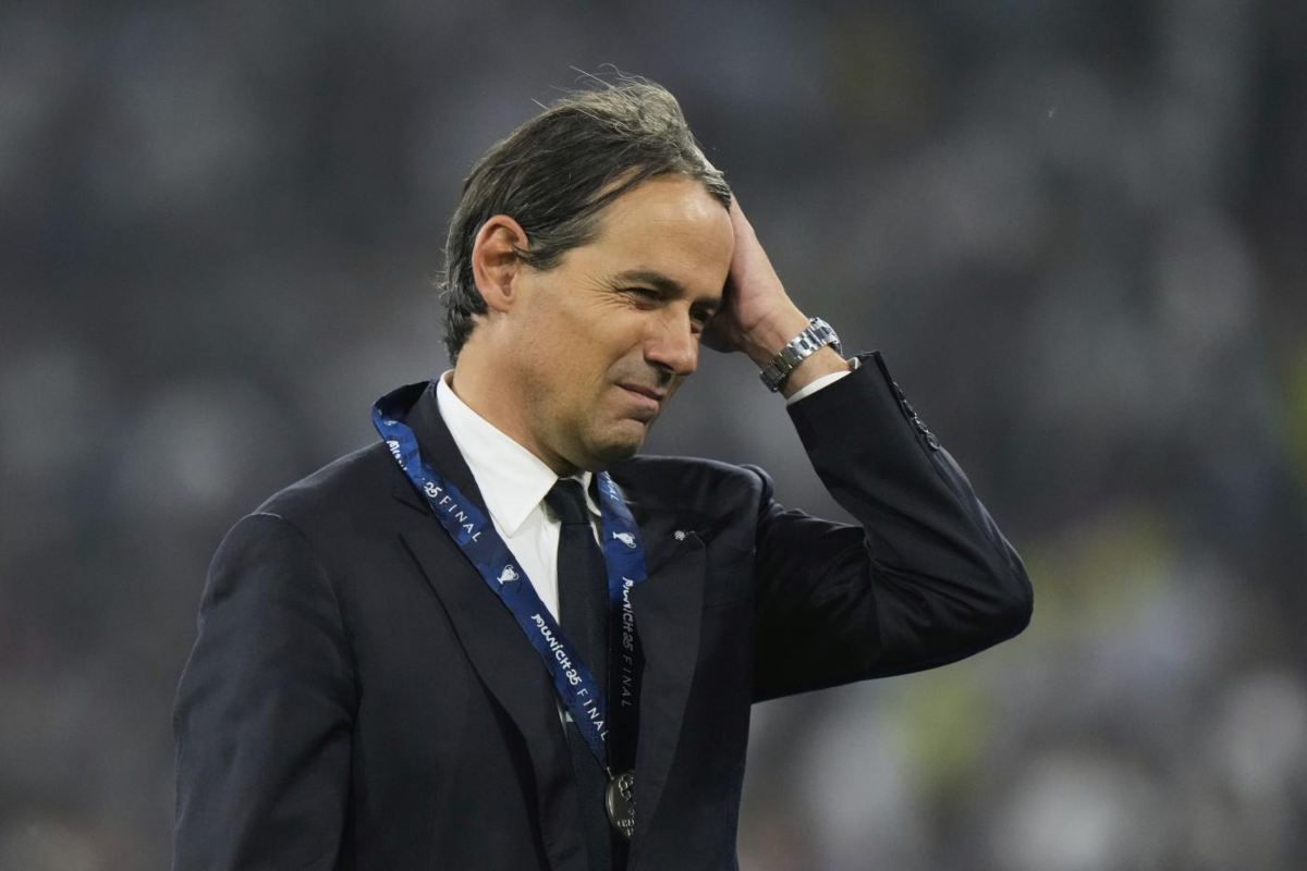 Inzaghi in lacrime dopo la finale di Champions