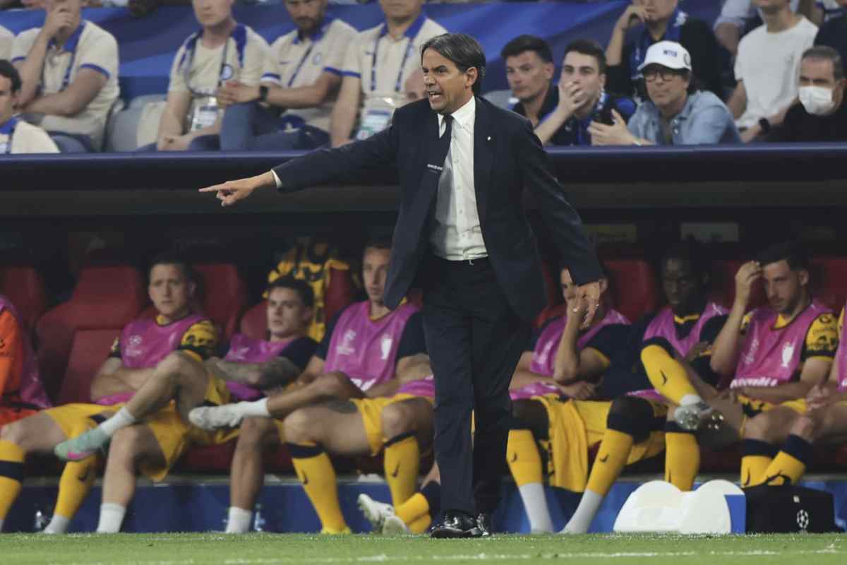 Inzaghi in panchina dà indicazioni