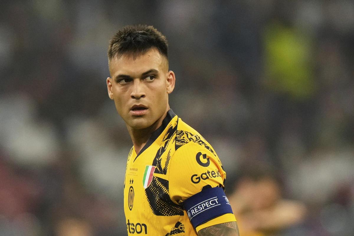 Lautaro Martinez in campo 