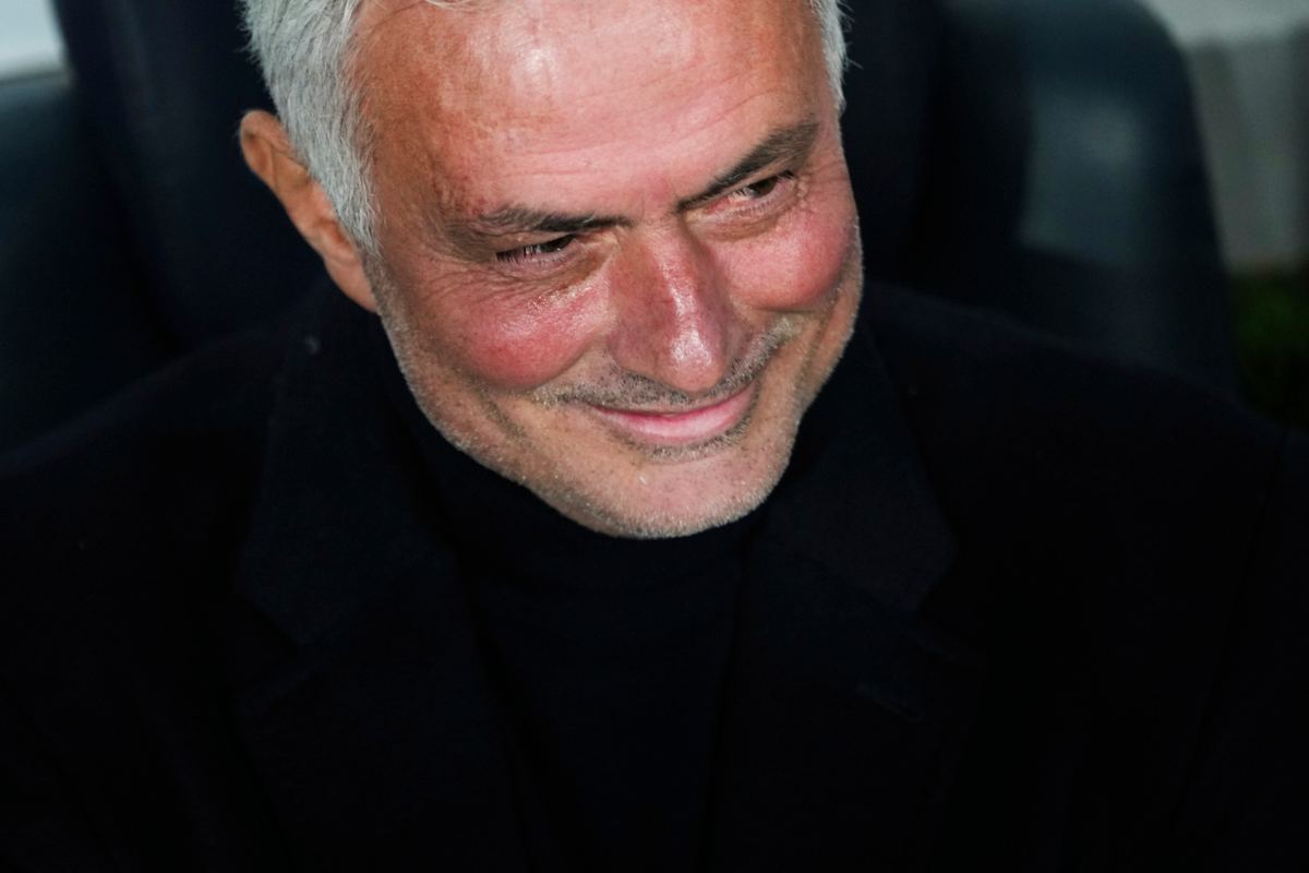 Mourinho sorridente