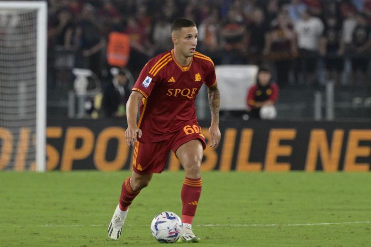 Pagano in possesso palla 