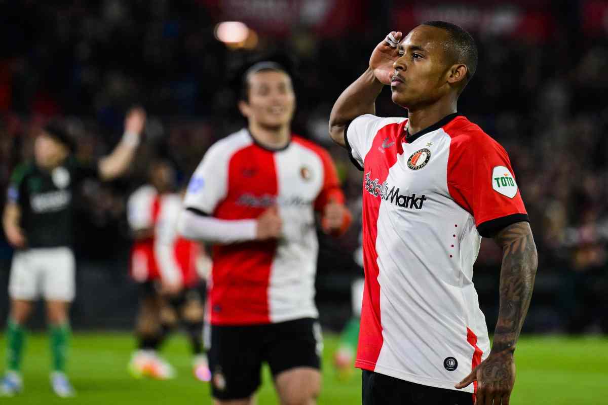 Paixao con la maglia del Feyenoord