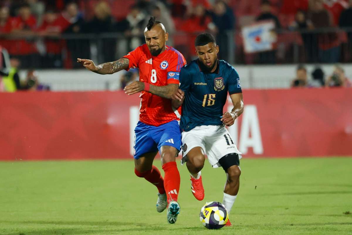 Pedro Vite con l'Ecuador