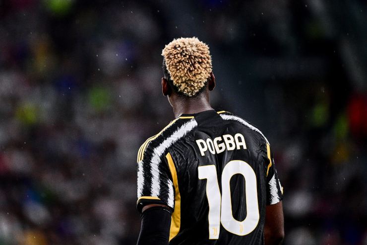 Pogba con la maglia numero 10