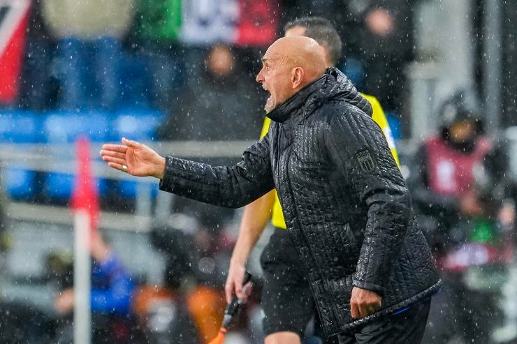 Spalletti in panchina 