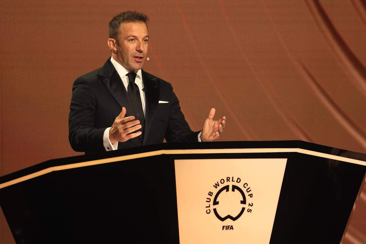 Alessandro Del Piero alla presentazione del Mondiale per Club Fifa