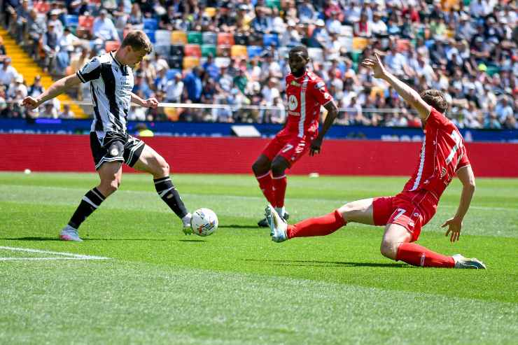 Il difensore sloveno dell'Udinese, Jaka Bijol