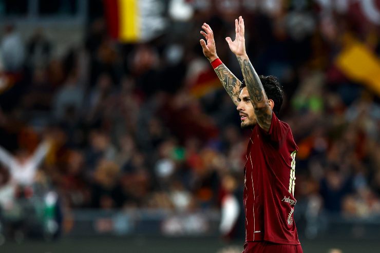 Il centrocampista argentino della Roma, Leandro Paredes