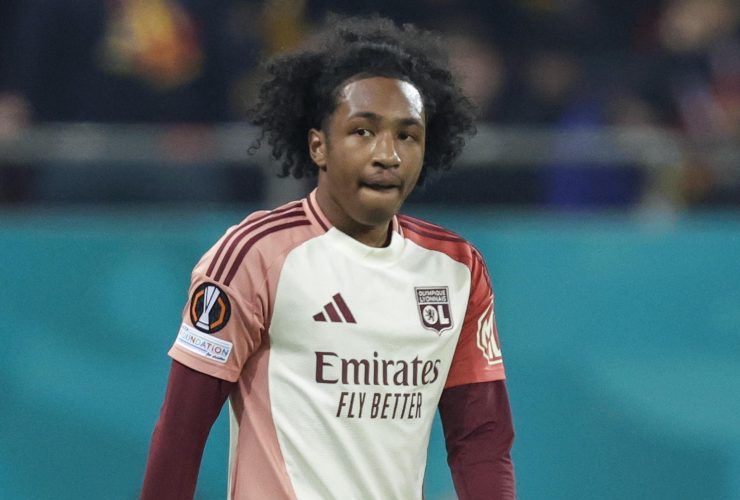 L'attaccante dell'Olympique Lione, Malick Fofana 